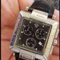 SAR 1550,  Versace Chronograph Watch Big Dial 42mm  For Men Original Swiss Made 1550