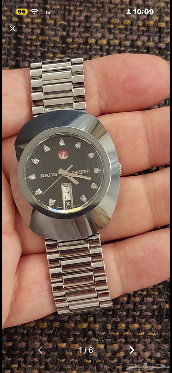 Riyadh, Watches, SAR 2350,  RADO Diastar Automatic Watch For Men Original Swiss Made 2350
