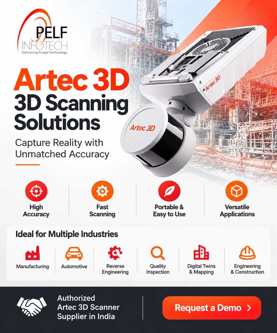 Pune, Software Development, Artec 3D Scanner India | Authorized Supplier &ndash; PELF Infotech