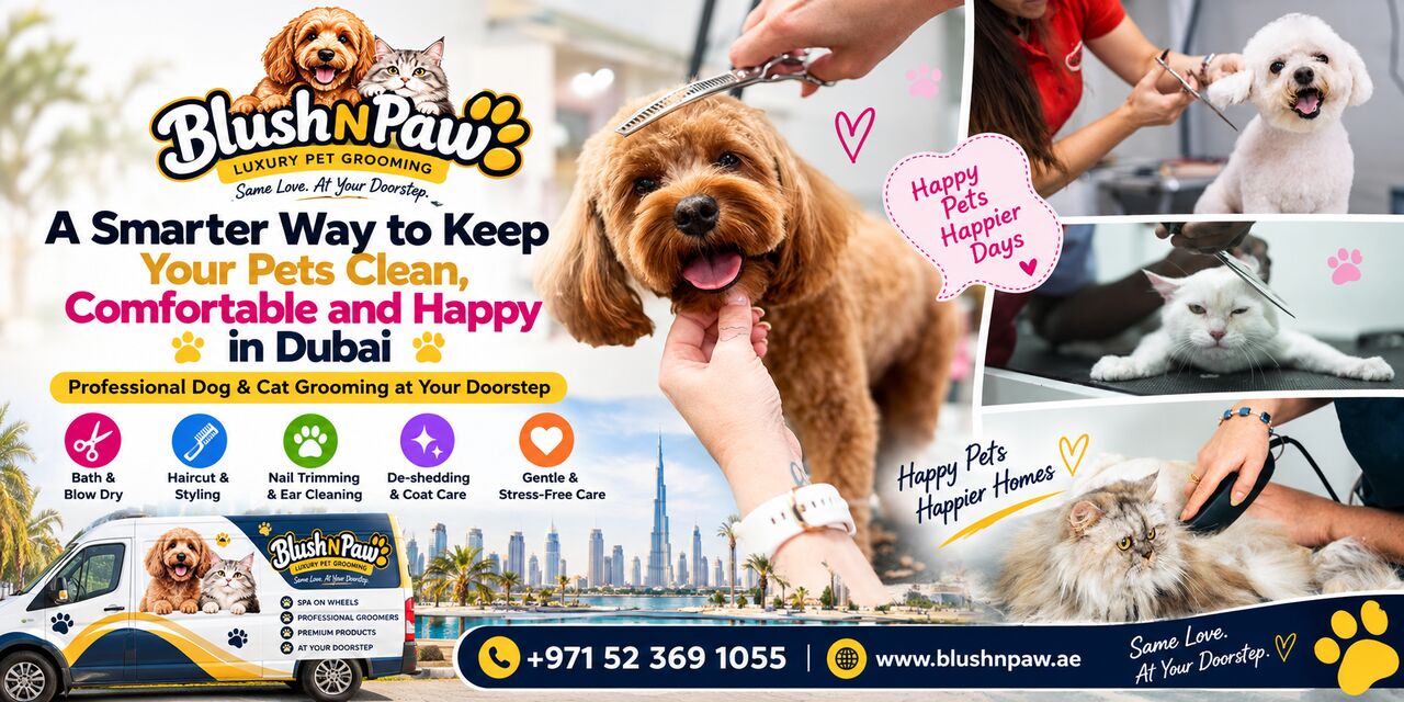 Dubai, Beautician, Essential Grooming Tips For Dubai Pets