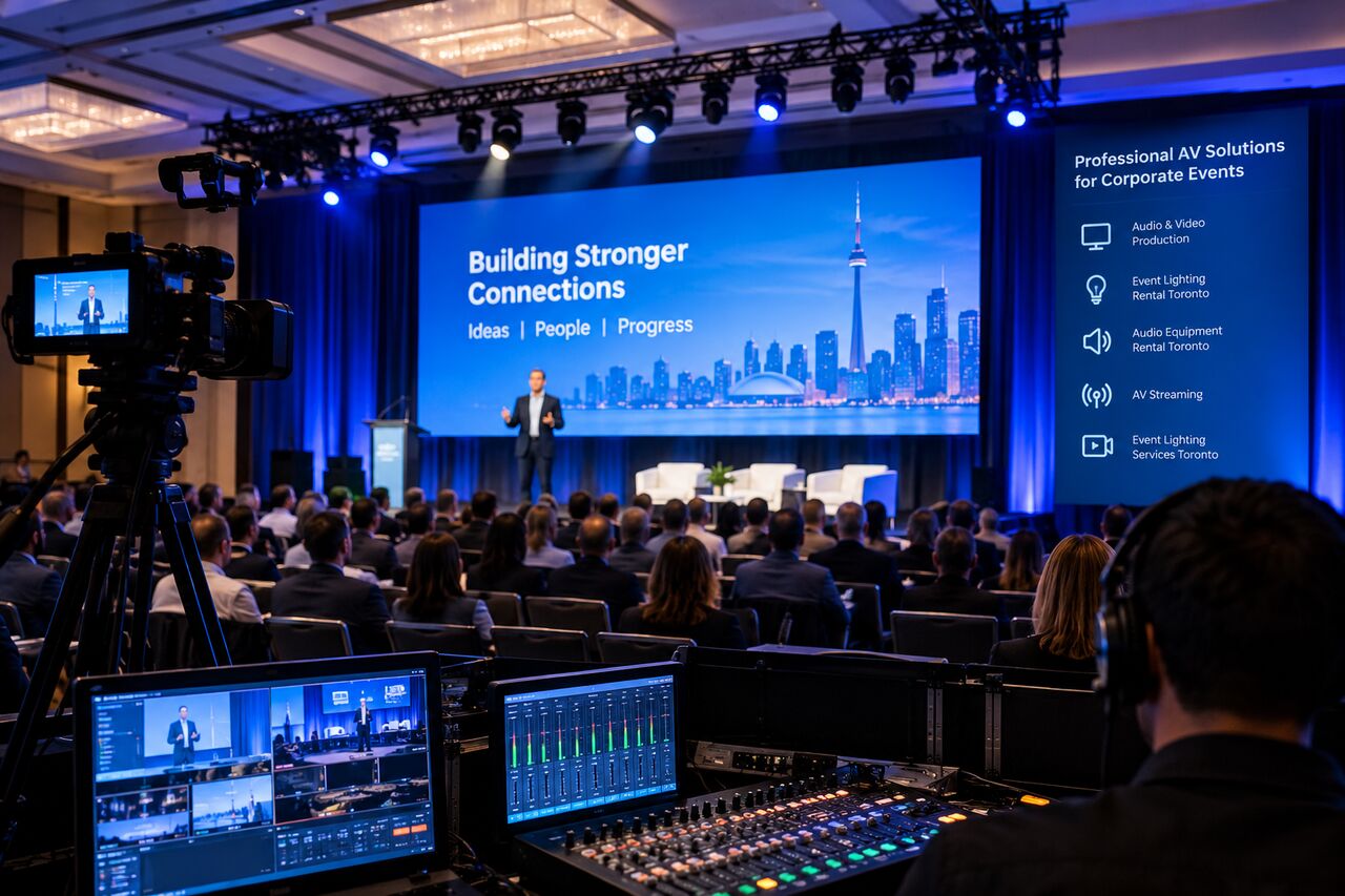 Mississauga, Business, Audio Visual Production & Equipment Rental Services In Toronto