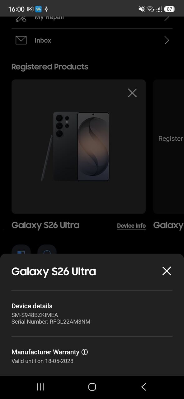 Al Rahmaniyah, Mobile Phones, SAR 3450,  Samsung Galaxy S26 Ultra Black 12gb 256gb New Few Days Used Only
