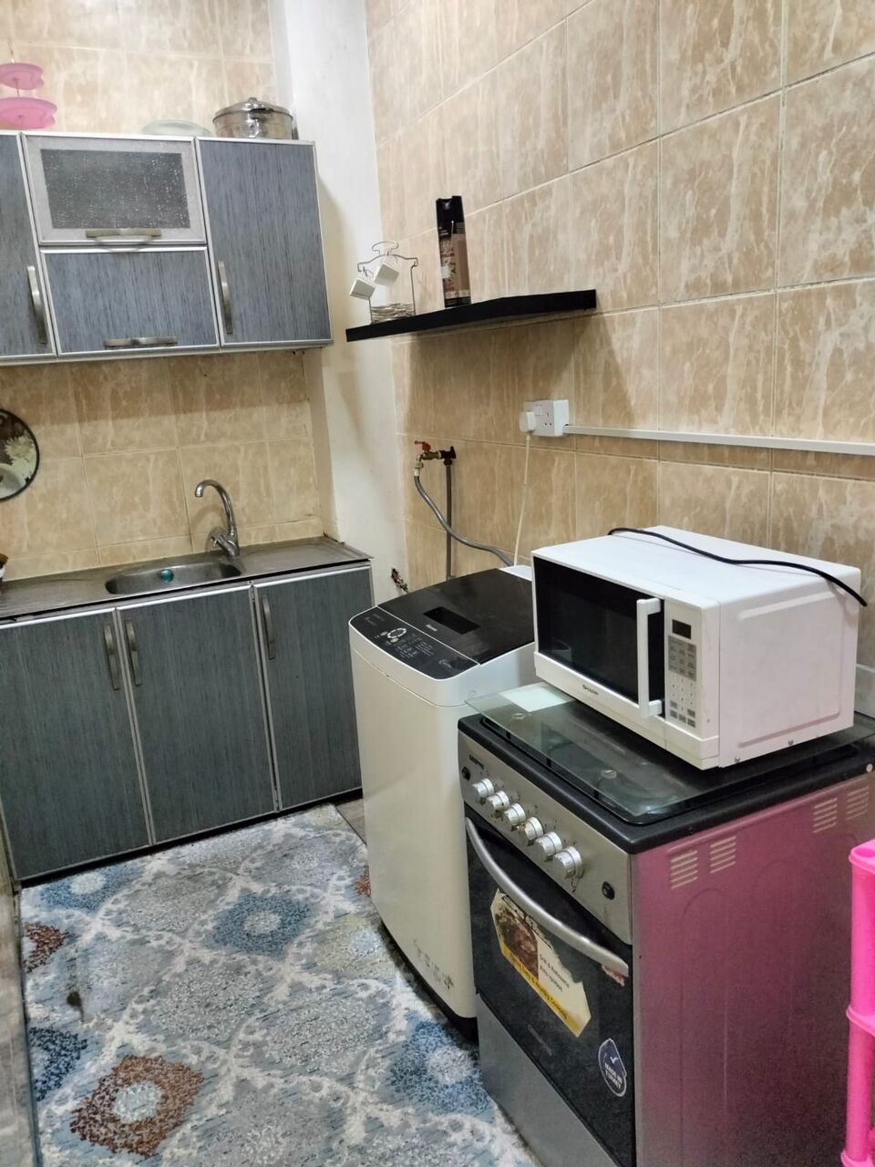Muharraq, Apartments, Flats, Houses & Villas, BHD 190/month,  Furnished,  2 BR,  65 Sq. Meter,  Fully Furnished Flat For Rent At Muharraq Near Delmon Bakery