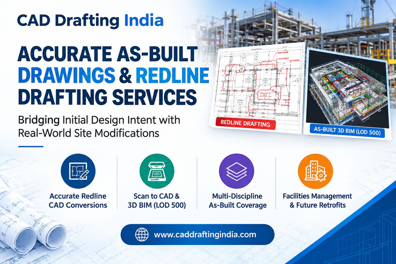 Chicago, Construction, As-Built Drawings And Red Line Drafting Services