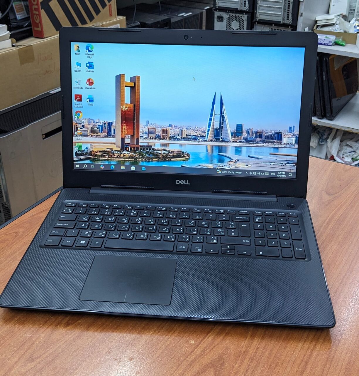 Manama, Computers, BHD 85,  DELL Core I3 10th Generation Laptop 15.6" Full HD Screen 8GB DDR4 RAM - Free Bag + Mouse