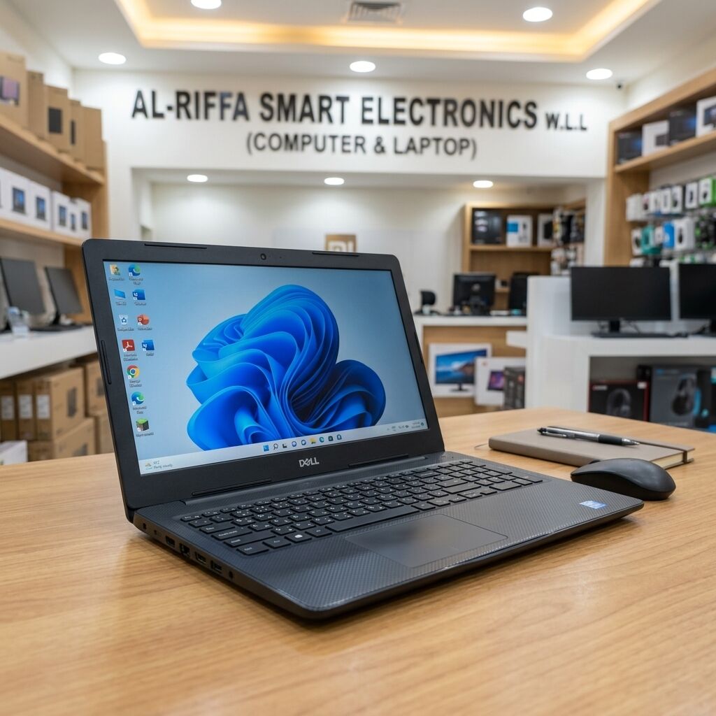 Manama, Computers, BHD 85,  DELL Core I3 10th Generation Laptop 15.6" Full HD Screen 8GB DDR4 RAM - Free Bag + Mouse