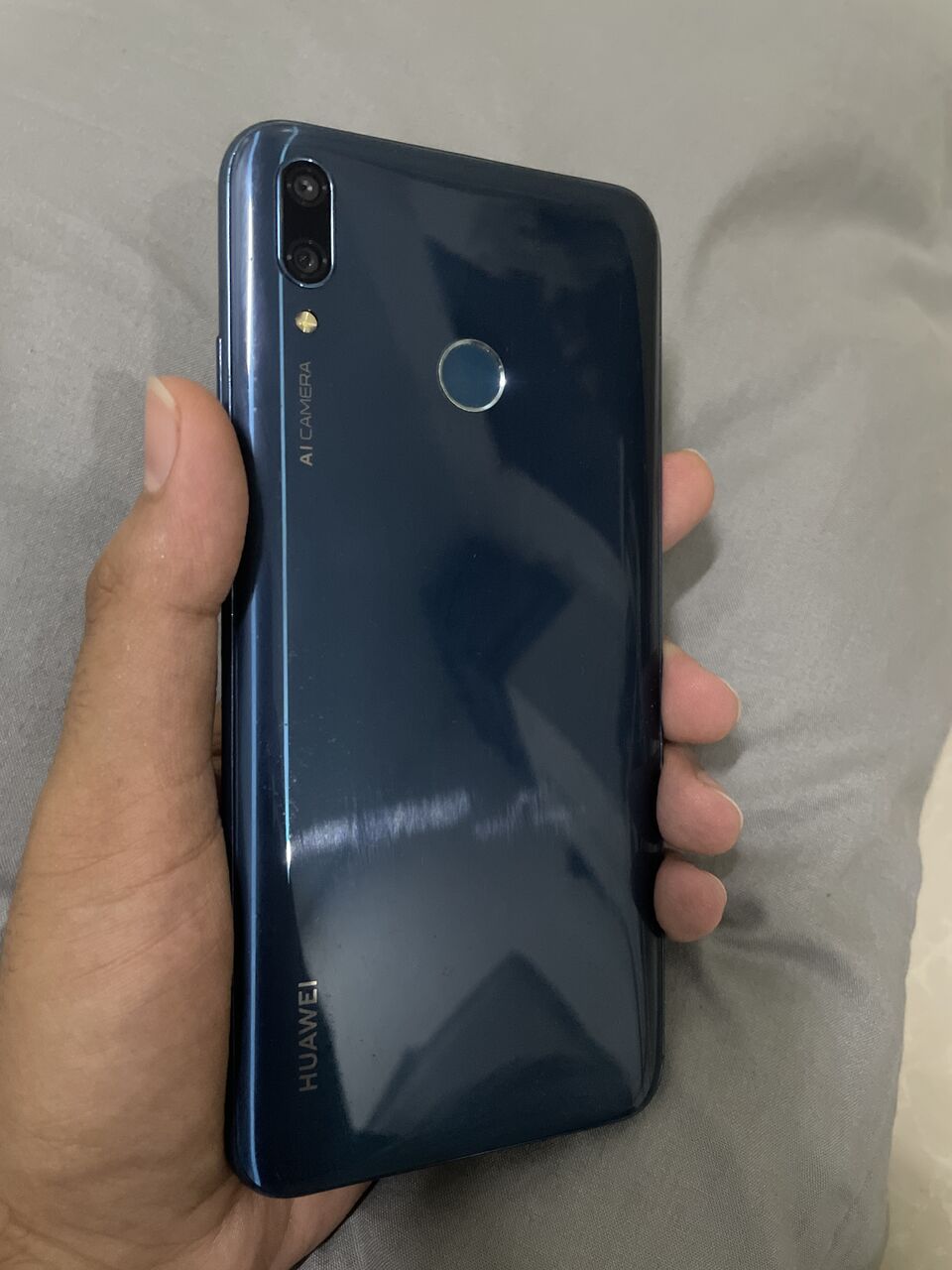 Dammam, Mobile Phones, SAR 250,  Huawei Y9 2019 (64GB) | Sapphire Blue | 6.5" Screen | Google Play Included