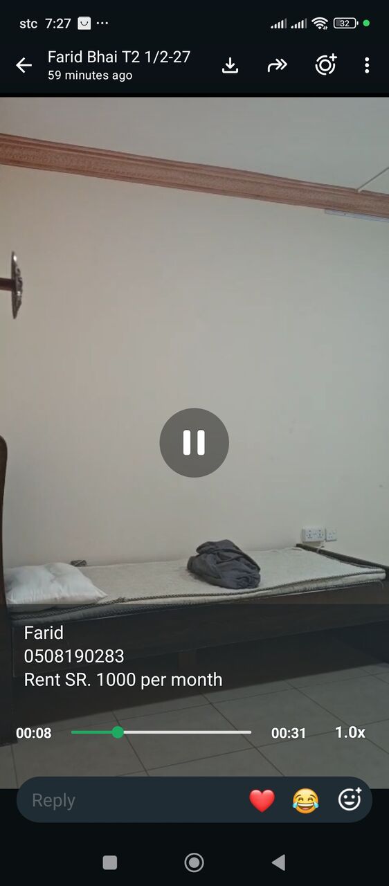 Al Jubail Al Balad, Rooms for Rent, SAR 1000/month,  Furnished,  SAR 1000/Month, Furnished, SAR 1000/Month, Furnished, Bachelor Executive Room With Fully F