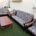 QAR 300,  Wooden Sofa 5 Piece, 8 Seat For Sale
