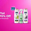 Flat 70% Off On Parachute