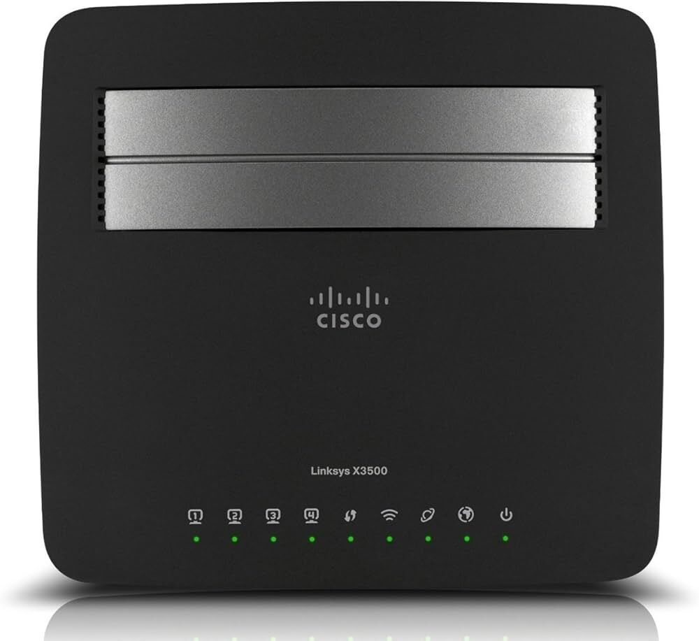 Muscat, Electronics, OMR 25,  Linksys X3500 N750 ADSL2+ Modem Router
