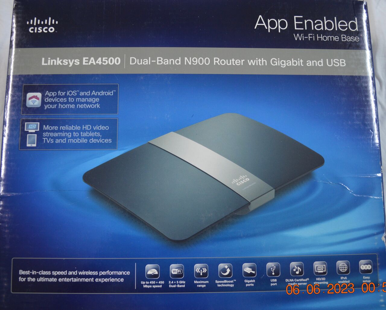 Muscat, Electronics, OMR 15,  Linksys EA4500 Dual-Band N900 Router