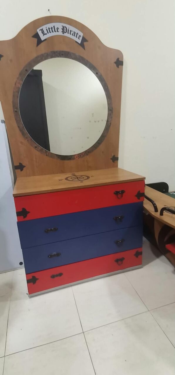 Hidd, Furniture, BHD 40,  Bed Set With Dresser And Book Shelf