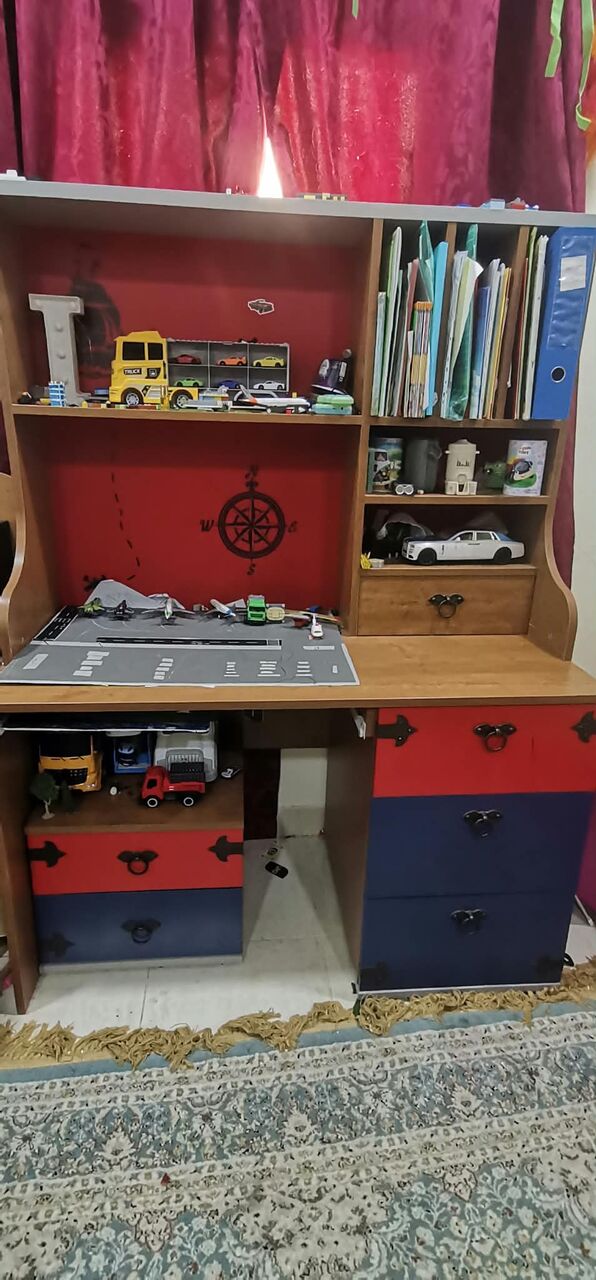 Hidd, Furniture, BHD 40,  Bed Set With Dresser And Book Shelf