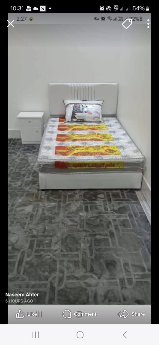 Ad Diriyah, Furniture, SAR 350,  Twin Size Bed Frame And Mattress