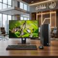 BHD 148,  HP Core I7 9th Gen PC 16 GB RAM SSD 10x Fast 24" IPS FHD Borderless Monitor Win 11, Office