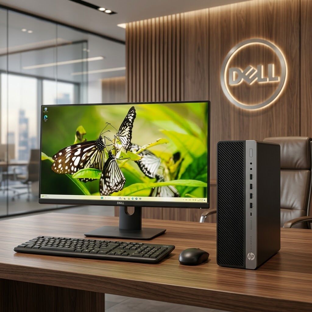 Manama, Tablet Computers, BHD 148,  HP Core I7 9th Gen PC 16 GB RAM SSD 10x Fast 24" IPS FHD Borderless Monitor Win 11, Office