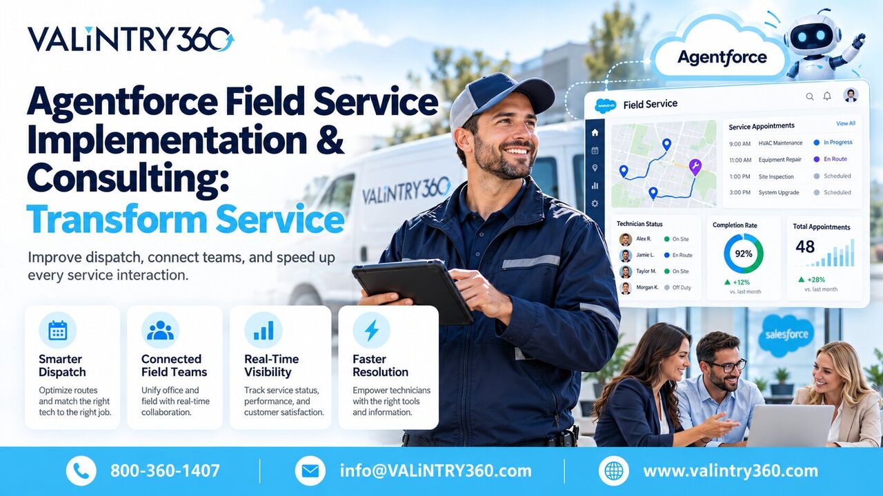 New York, Software Development, Agentforce Field Service Implementation & Consulting: Transform Service
