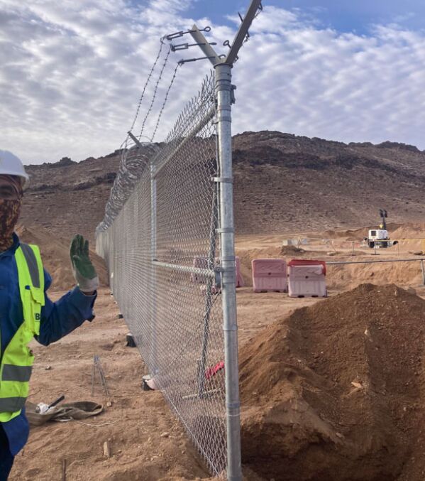 Riyadh, Construction, Metal Fence Design Load Calculation And Fabrication Drawing, SAUDI ARABIA