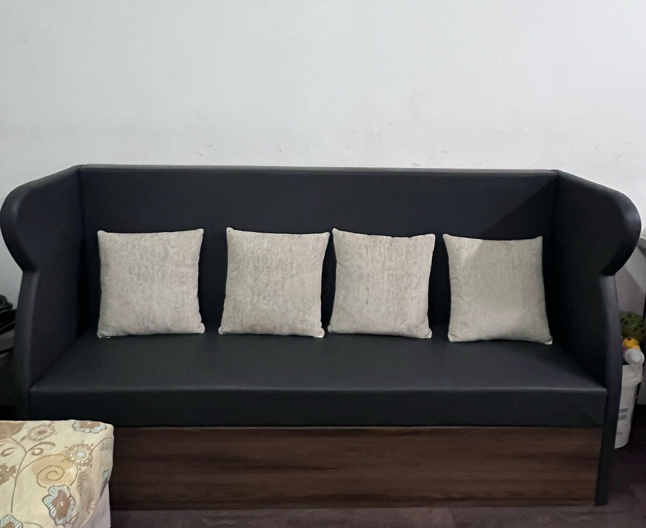 Dammam, Furniture, SAR 375,  High Back Sofa With Wooden Base