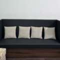 SAR 375,  High Back Sofa With Wooden Base