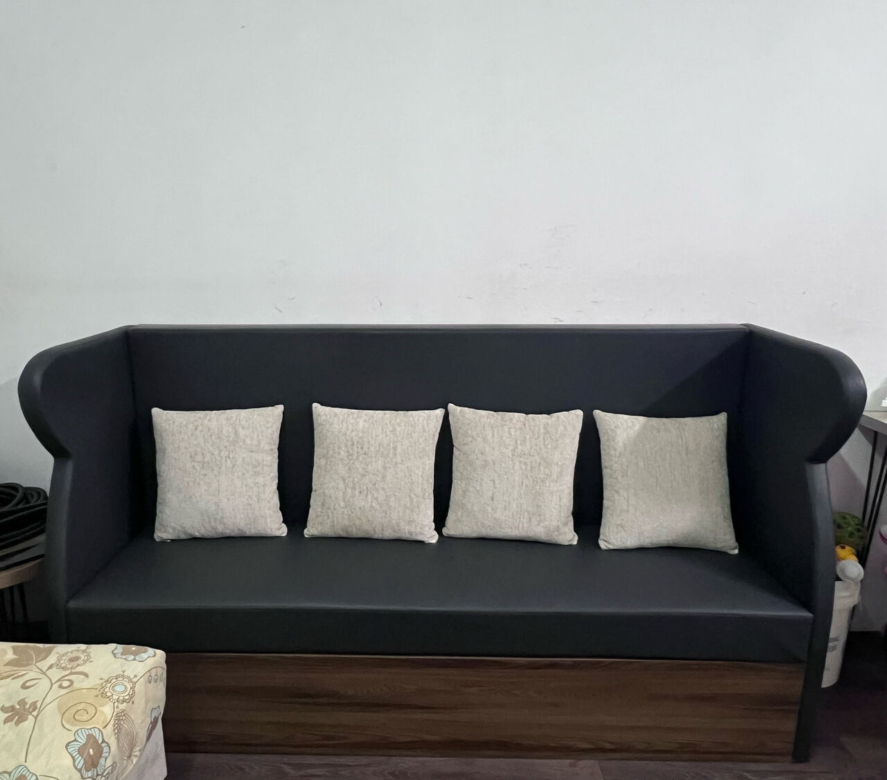 Dammam, Furniture, SAR 375,  High Back Sofa With Wooden Base