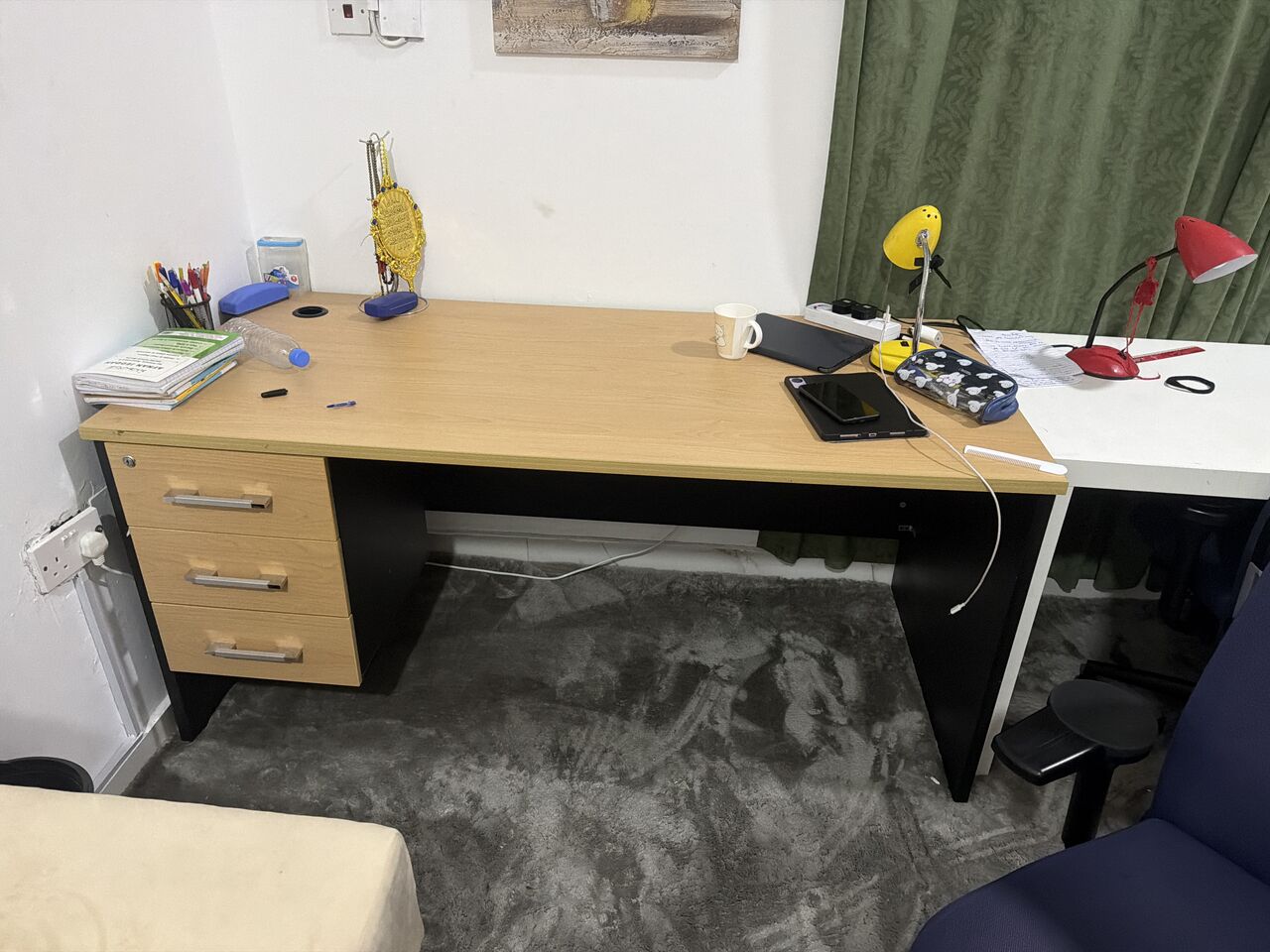 Doha, Furniture, QAR 250,  Study Table New Full Size For Immediate Sale
