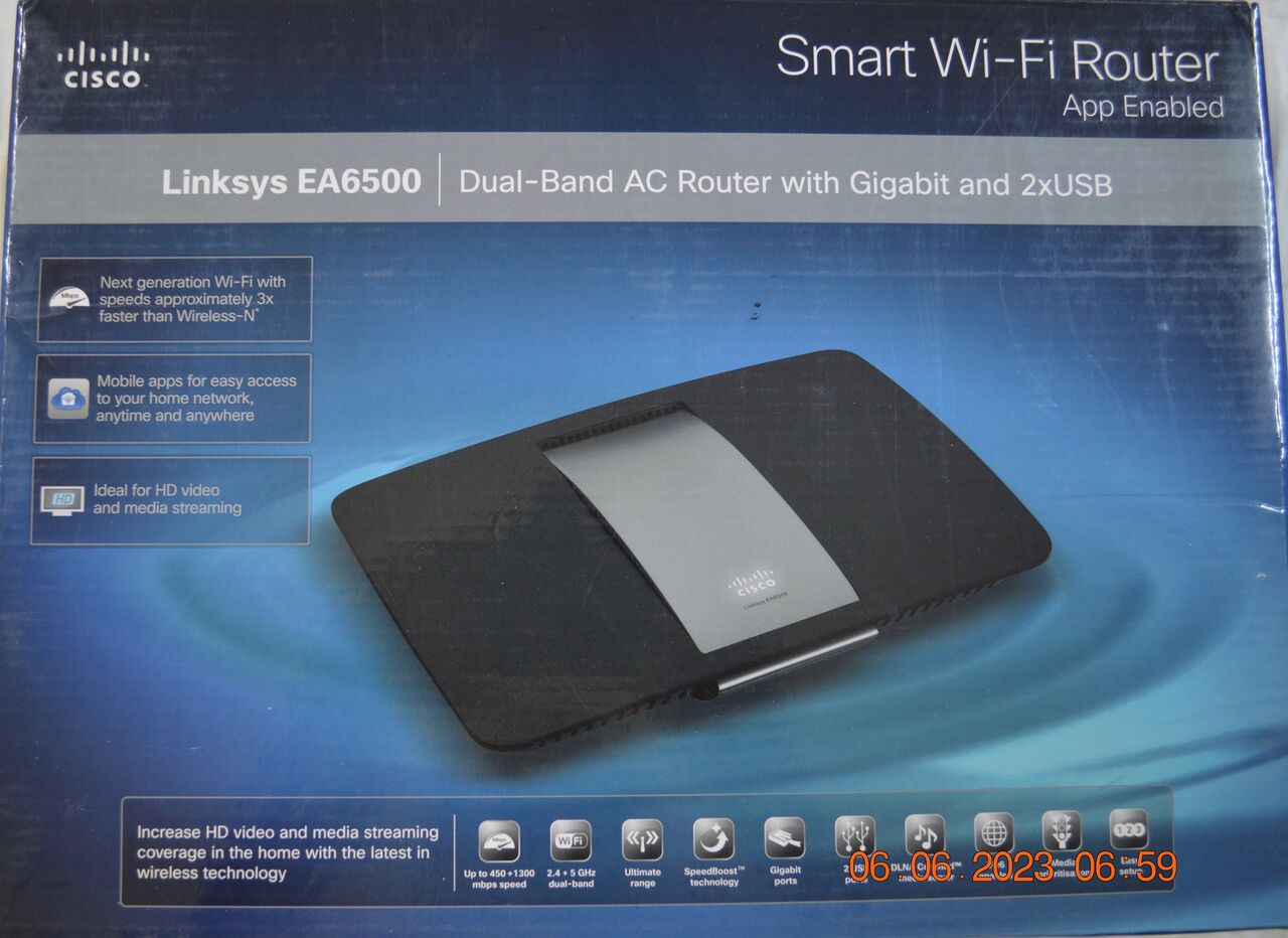 Muscat, Electronics, OMR 25,  Linksys EA6500 AC1750 Smart Wi-Fi Router