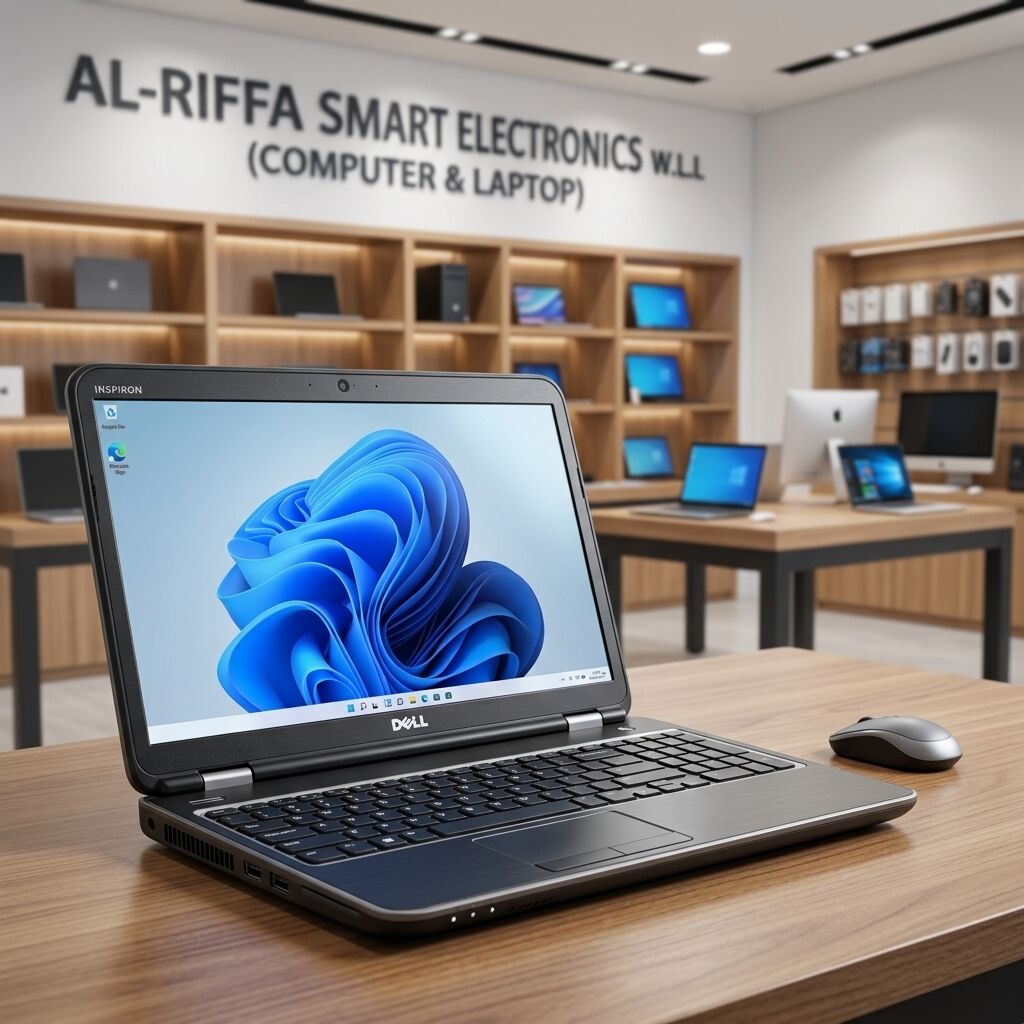 Manama, Computers, BHD 45,  DELL Inspiron Core I3 Laptop 15.6" HD Screen 8GB RAM + 500GB Hard Drive Free Bag & Mouse