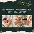 AED 150,  Rira Spa Offer 150 AED Full Body Massage With Oil Or Lotion