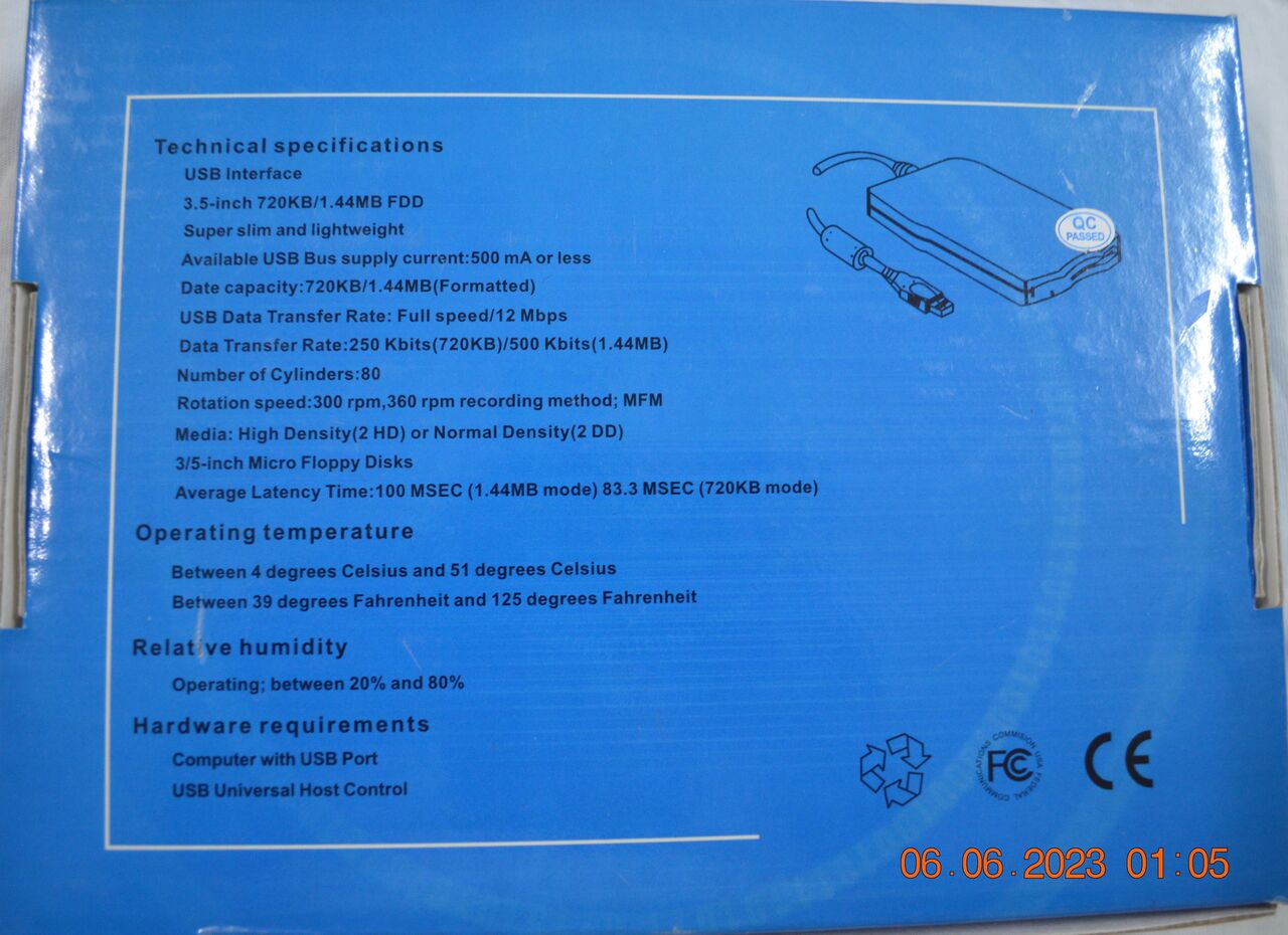 Muscat, Electronics, OMR 5,  ELife USB Portable Diskette Drive