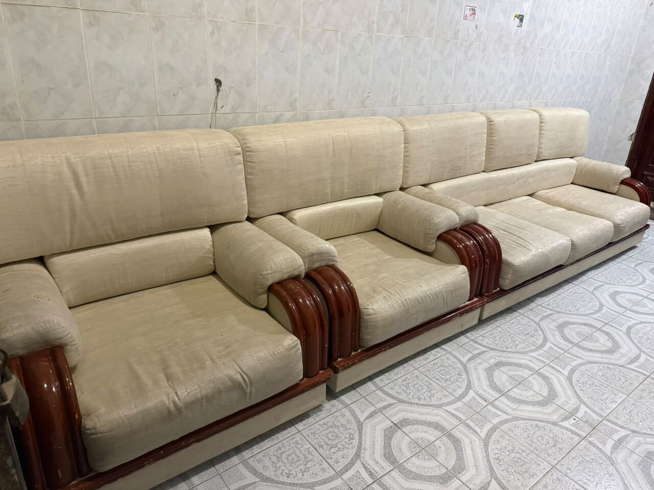 Al Rawdah, Furniture, SAR 300,  Sofa Set For Sale At 300 Riyal Only