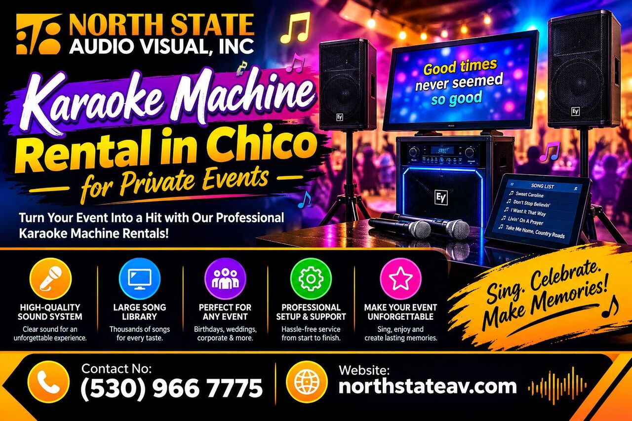 New York, Equipment Rental, Karaoke Machine Rental In Chico For Private Events