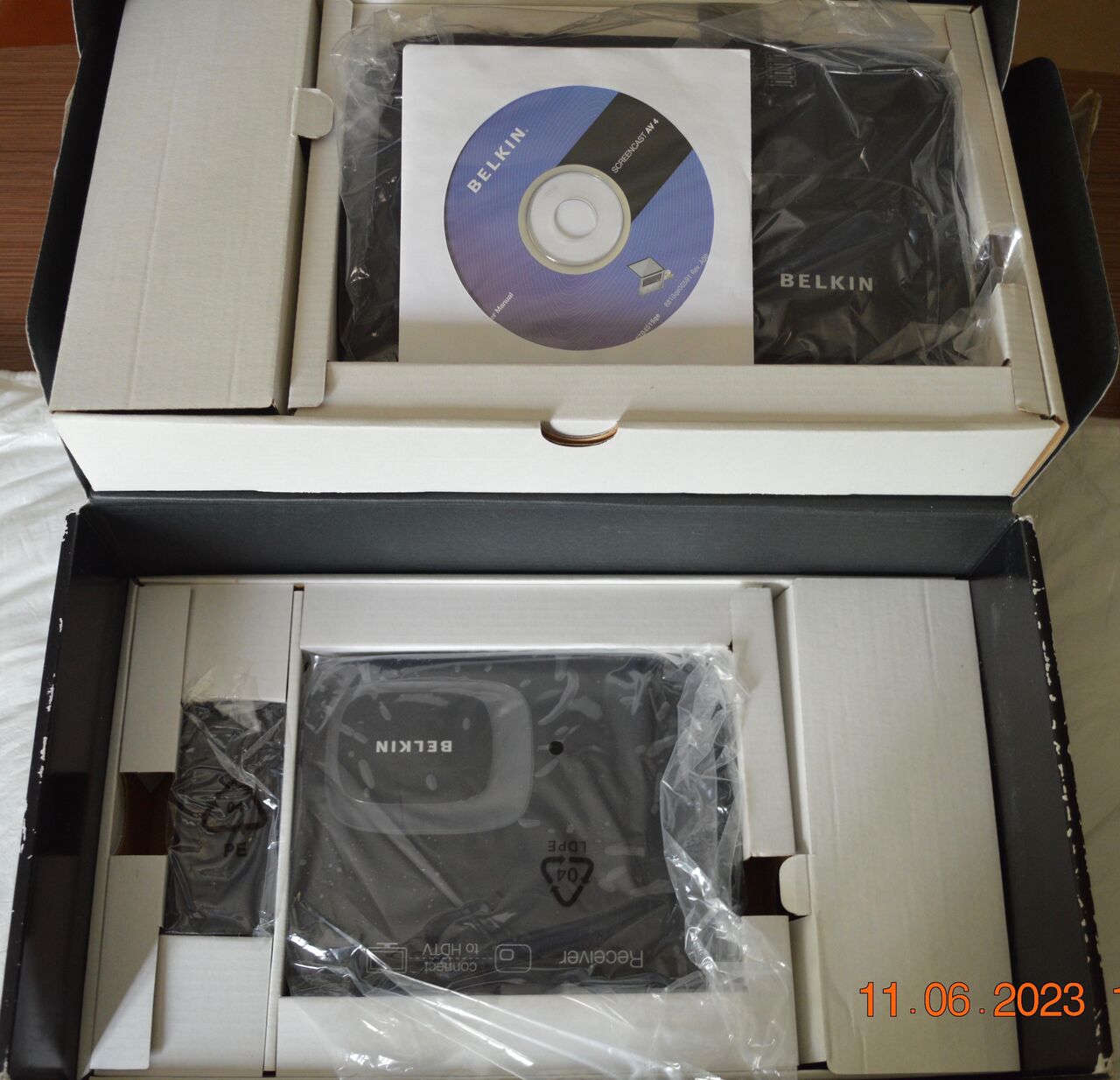 Muscat, Electronics, OMR 60,  Belkin ScreenCast AV 4 Wireless HDMI Adapter