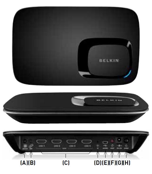 Muscat, Electronics, OMR 60,  Belkin ScreenCast AV 4 Wireless HDMI Adapter