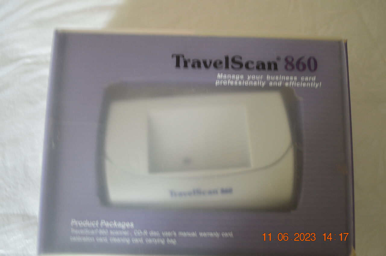 Muscat, Computers, OMR 10,  TravelScan 860 Business Card Scanner
