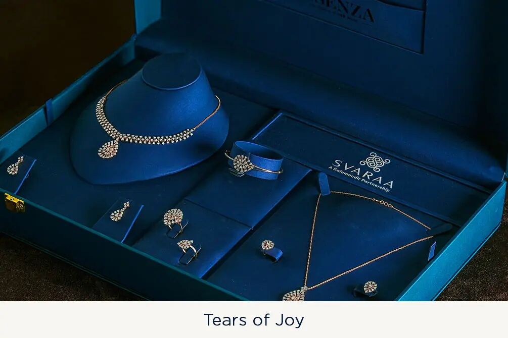 Ahmedabad, Jewelry, Essenza Bridal Set &ndash; Lab Grown Diamond Bridal Jewellery