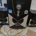 SAR 175,  Geepas 2.1 Multimedia Speaker - Bluetooth, USB, SD Card
