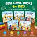 INR 349,  Colourful Sikh Comic Books For Kids In English