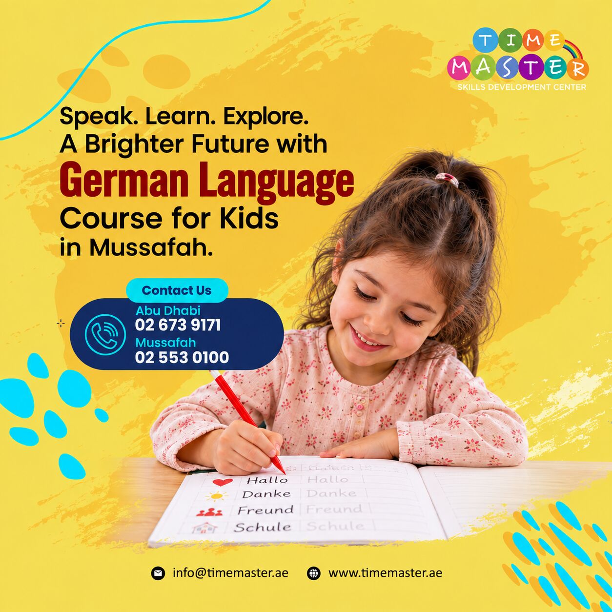 Abu Dhabi, Education, Give Your Child A Global Advantage &ndash; German Language Course In A, Abu Dhabi