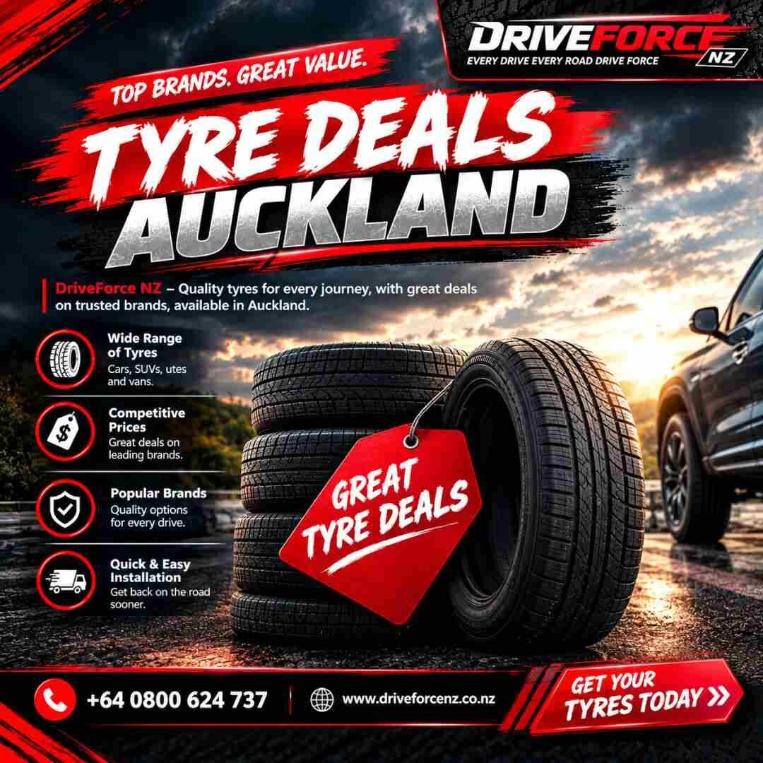 Auckland, Automotive, Tyre Deals Auckland | Drive Force