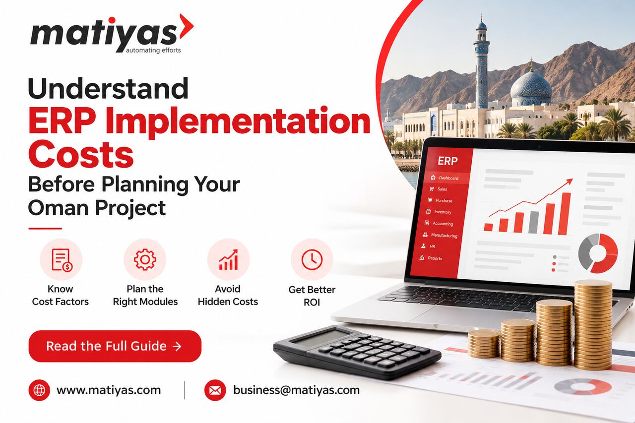 Muscat, Software, OMR 1,  Understand ERP Implementation Costs Before Planning Your Oman Project
