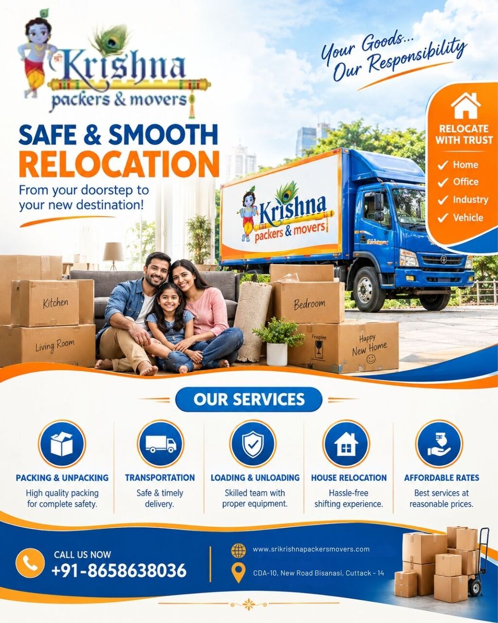 Odisha, Relocation, Packers And Movers In Cuttack