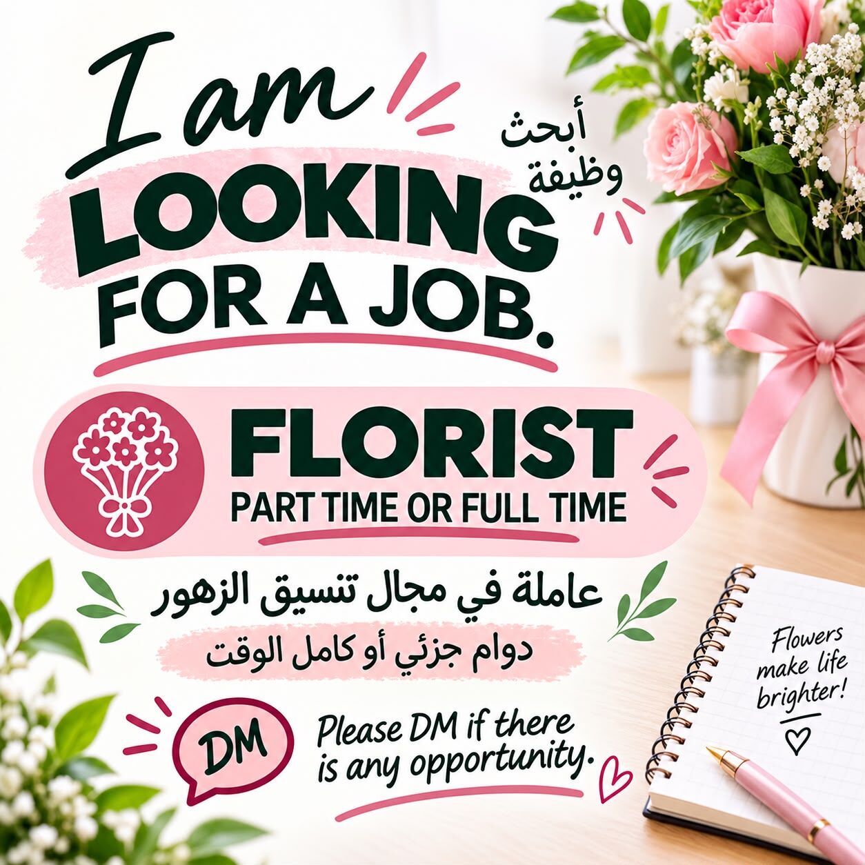 Hoora, Job Seekers, Currently Looking For New Job Opportunities Part Time Or Full Time
