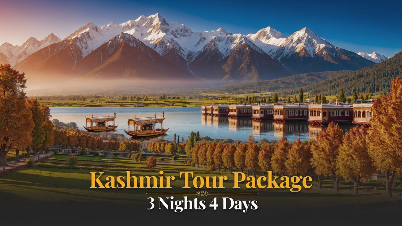 Noida, Travel, Family Friendly Kashmir Tour Package 3 Nights 4 Days