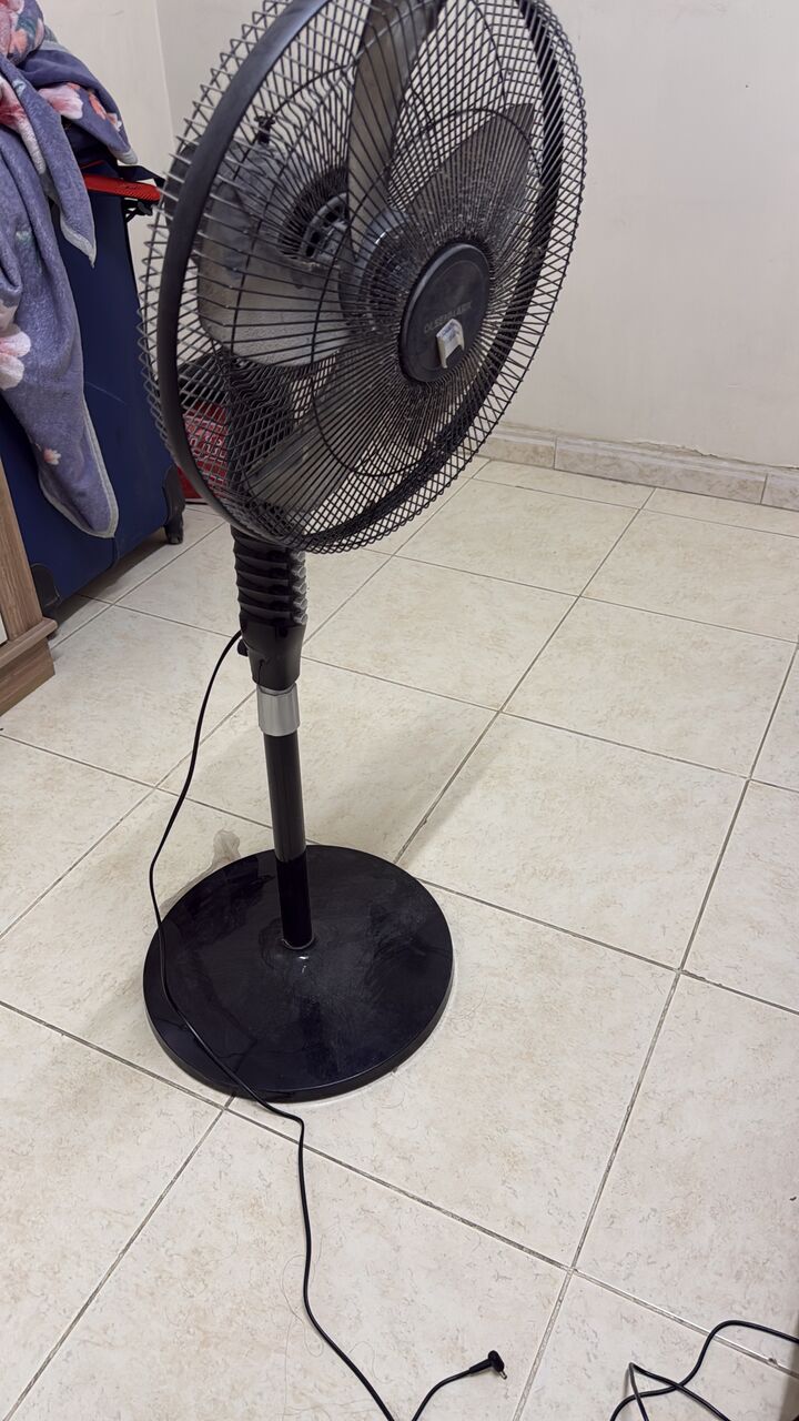 Riyadh, Appliances, SAR 160,  Urgent Sale !! 2 Stand Fans With Remote 16&rdquo; Size
