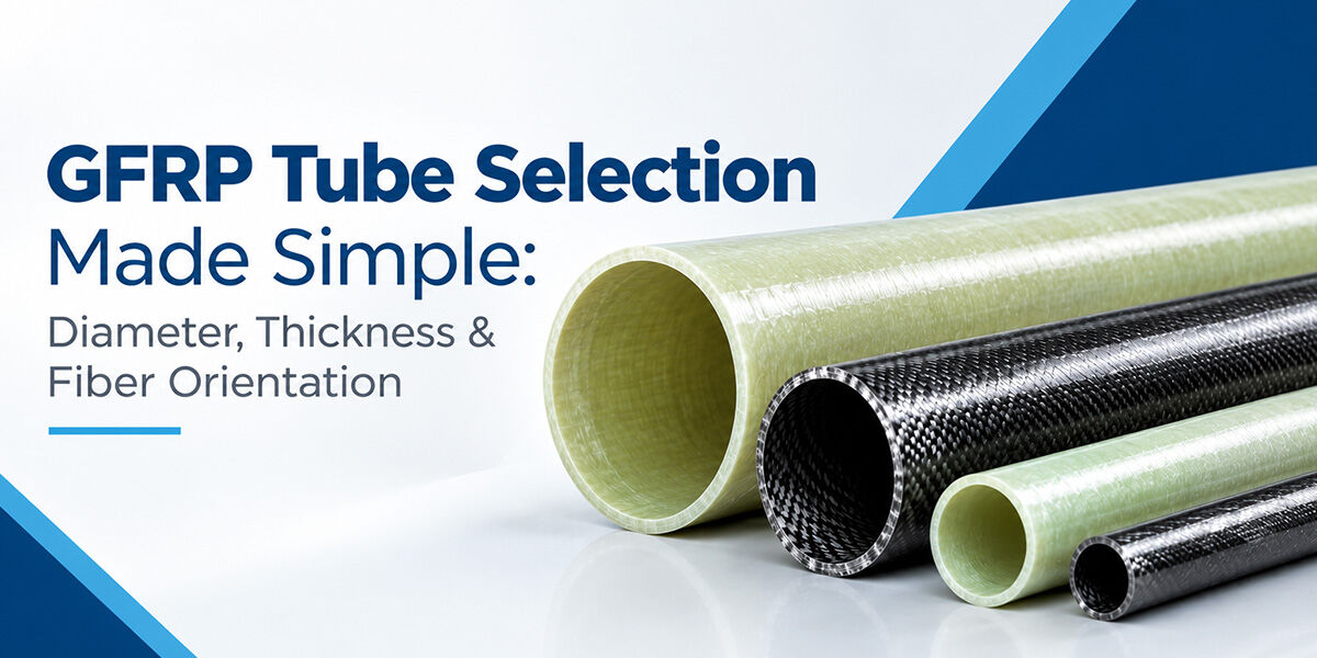 Mumbai, Materials, How To Select The Right GFRP Tube Diameter, Wall Thickness And Fiber Orientation