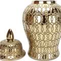 Gold Ginger Jar Vase