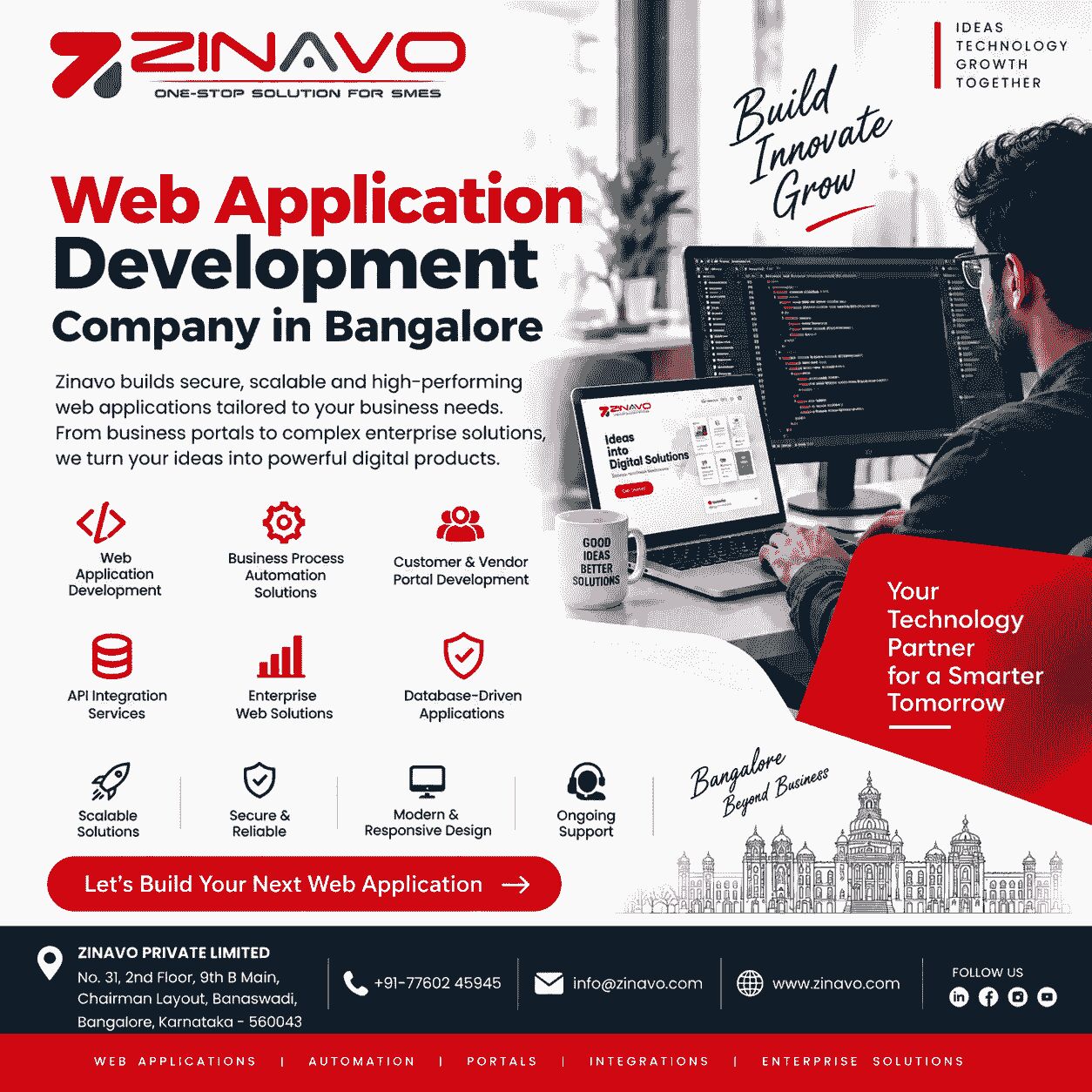 Bangalore, Web Design & Development, Web Application Development Company In Bangalore