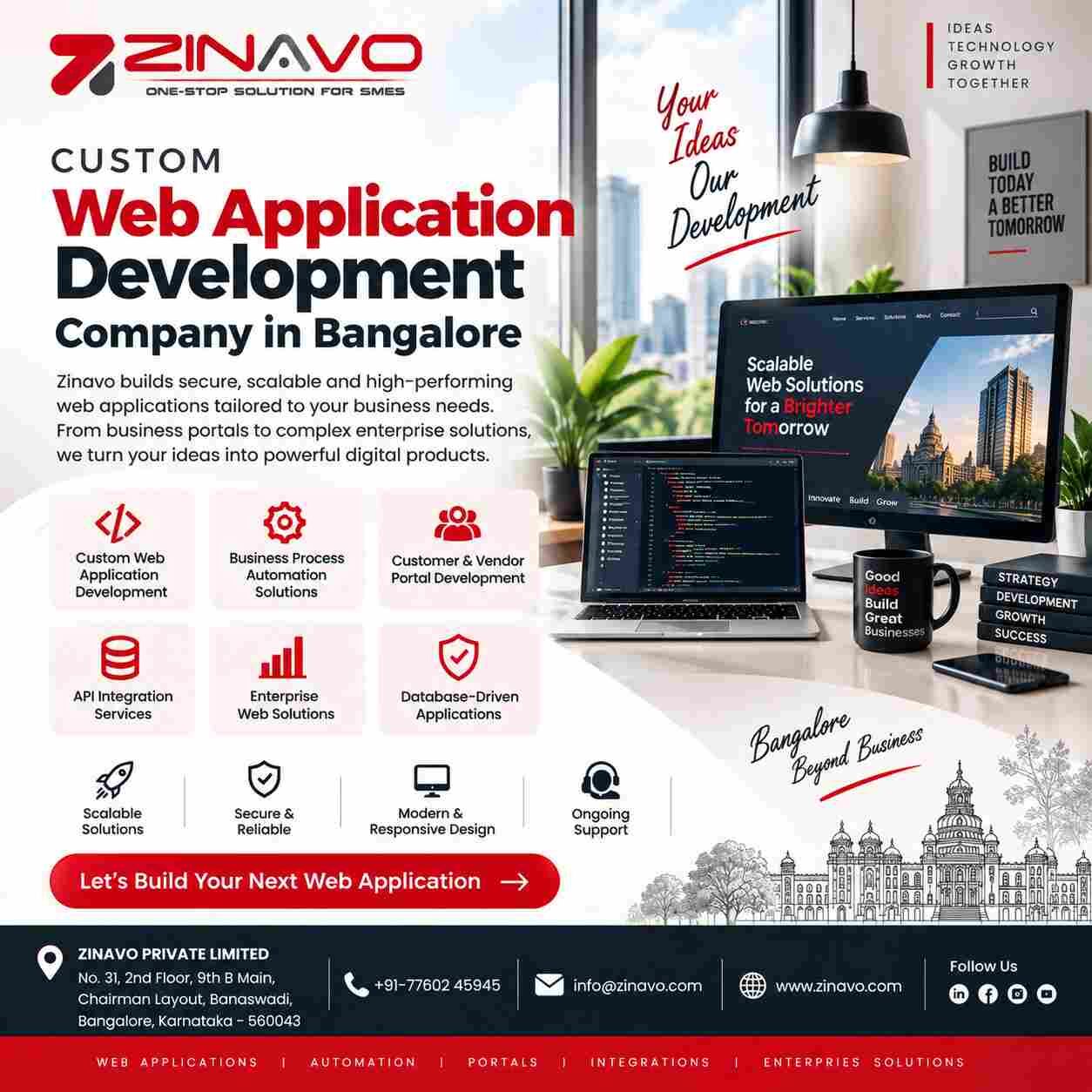 Bangalore, Web Design & Development, Web Application Development Company In Bangalore